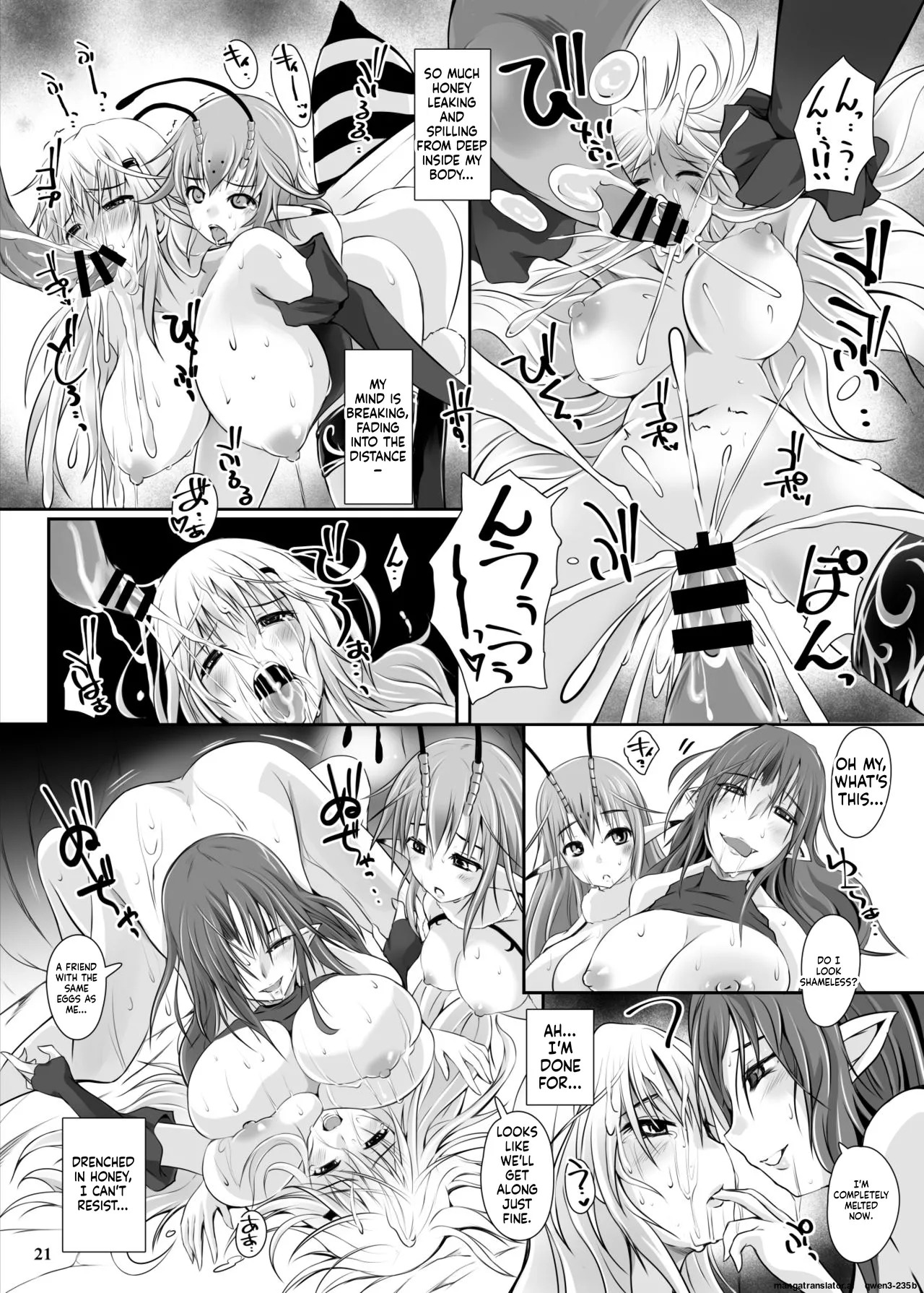 [Nekonote Shobou (Nekonta)] Mitsubachi [English] [SCANMTL] [Digital] - Page 22
