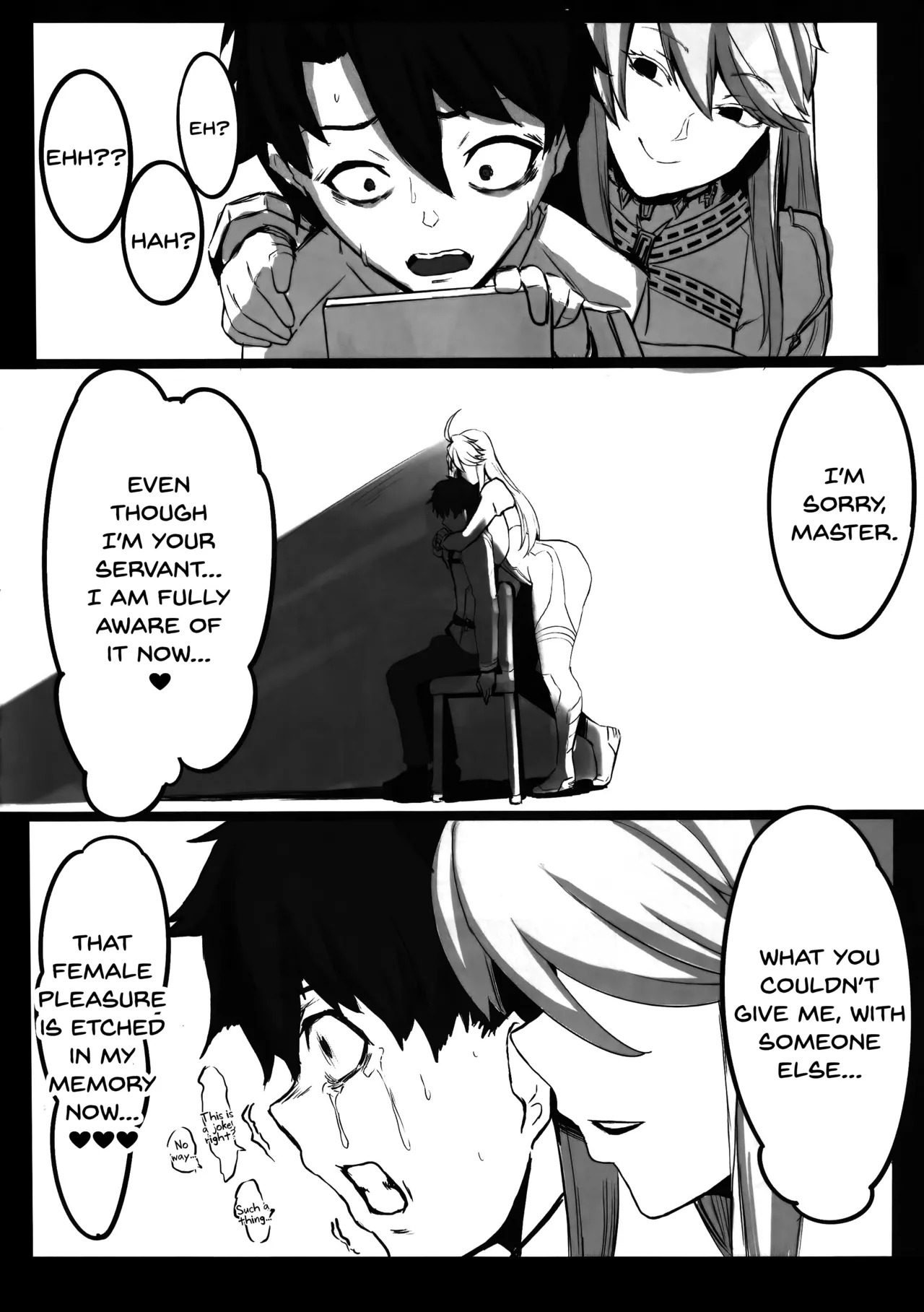 (C102) [Tomokiya (Tomoki)] Hoshi, Nikuyoku ni Ochi Shizumu - My master... do you want to do "fusion" with me? (Fate/Grand Order) [English] [SDTLs] - Page 36