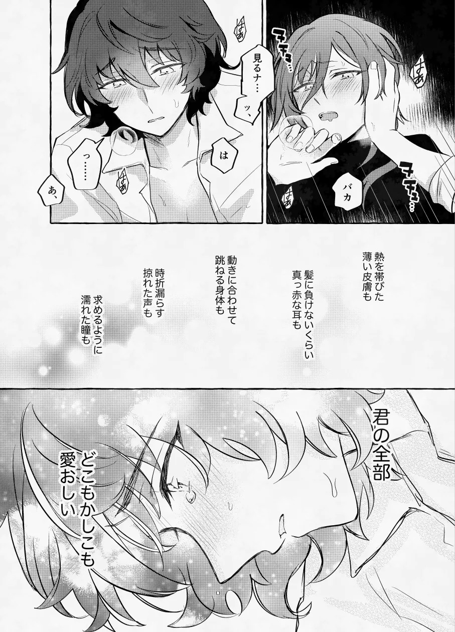 [Hikiniku Nukui (Namu)] 愛に呪わレ (Ensemble Stars!) [Digital] - Page 47
