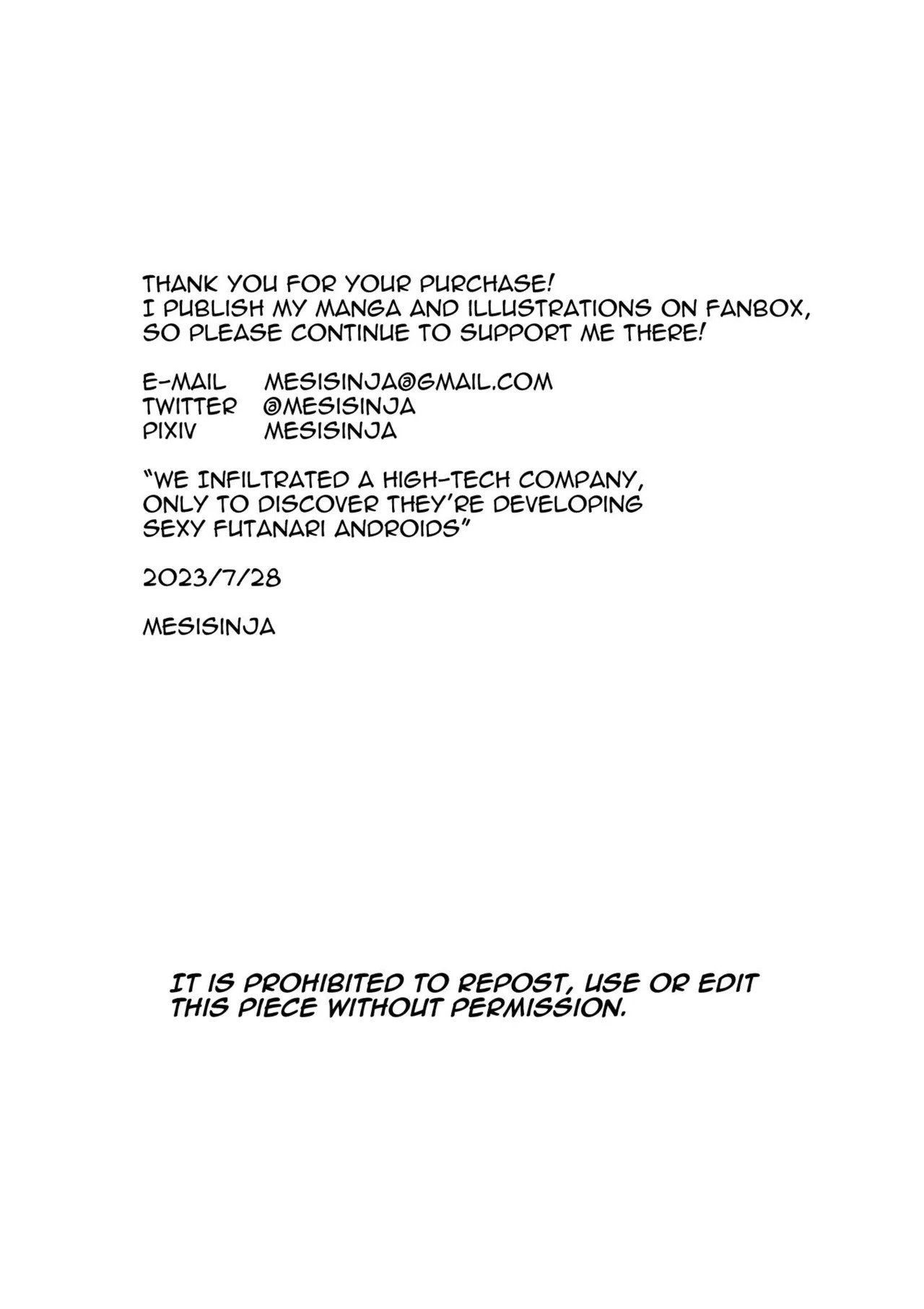 [Meshi Shinja] When I Infiltrated A High-Tech Company I Was Modified Into A Perverted Futanari Android [English] [hardcase8translates] - Page 93