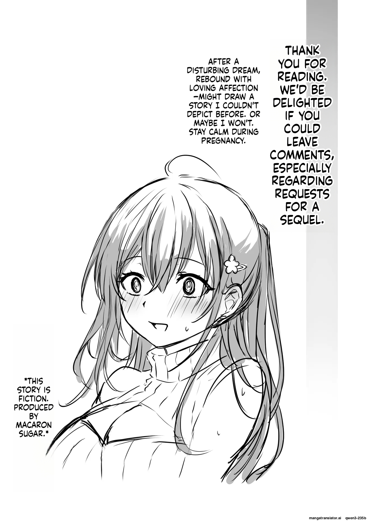 [Macaron Sugar] Doutei Daisuki Jogakusei-chan, Zetsurin Doutei ni Haiboku suru -Fourth Happiness- (SCANMTL) - Page 57
