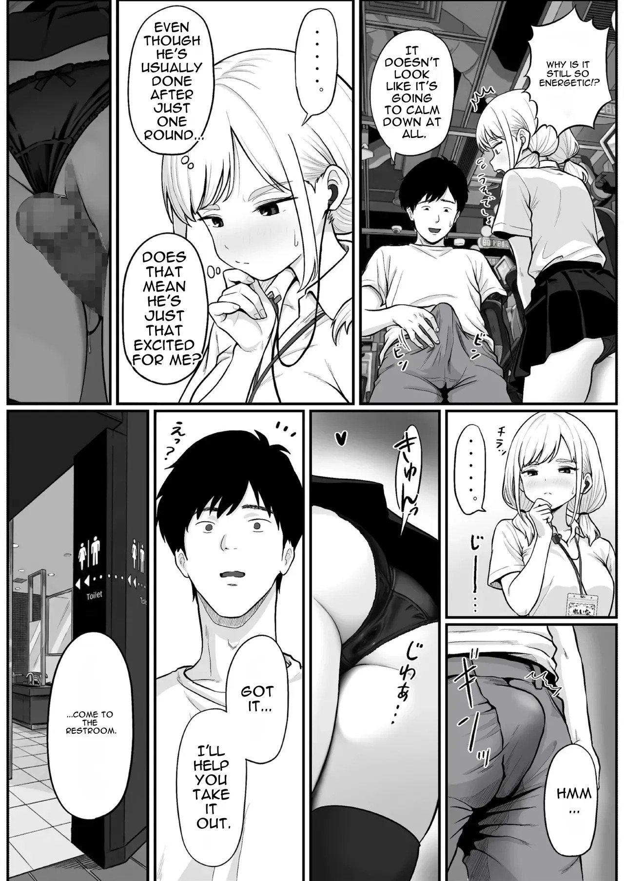 [Shishimaru] Pachi-ya no Idol Tenin Reina-chan o Onaho ni Shita Hanashi [English] - Page 25