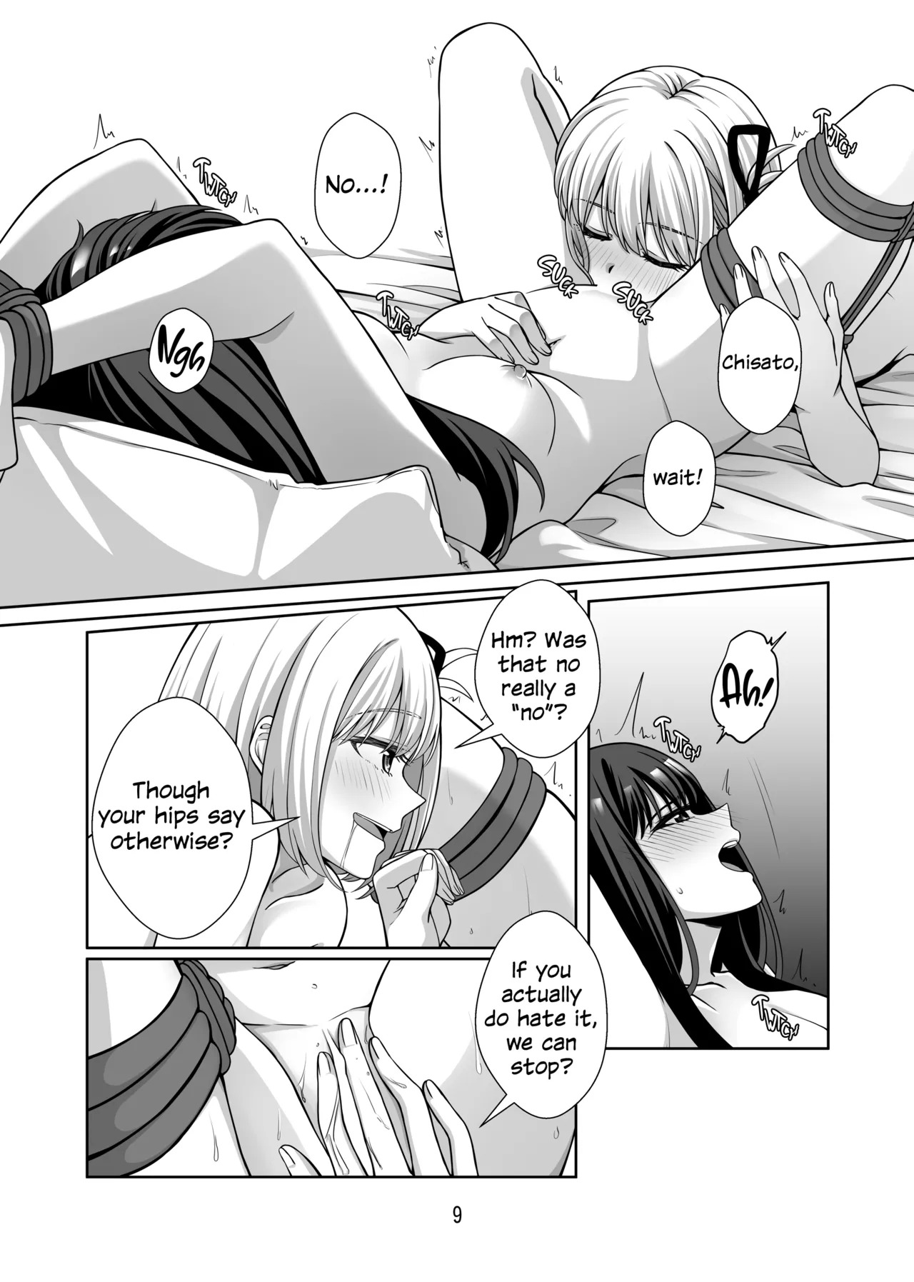 [Kudamonoichizu (Rikuu)] Shibari Play o Yaritaitte Itta no Omae darou! | You're the One Who Said You Wanted to Try Rope Play! (Lycoris Recoil) [English] [Digital] - Page 10