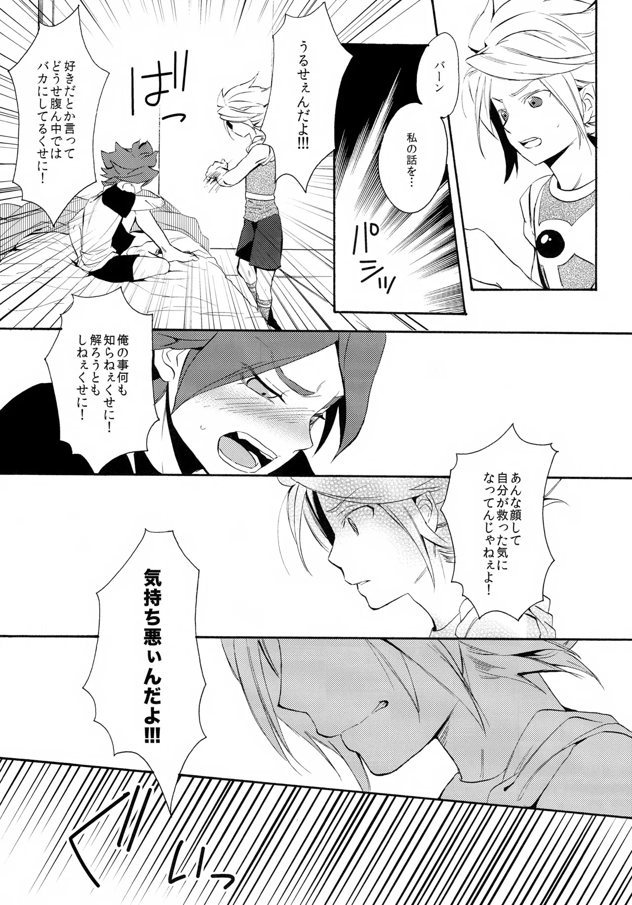 (Seishun Cup 4) [Double Slash (Orishima Yupopo)] 深く沈む夜の底 中編 (Inazuma Eleven) - Page 21