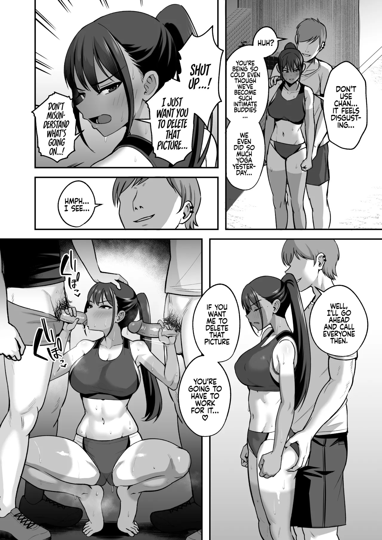 [Eat in (Toin)] Rikujoubu Buchou, Yankee-tachi ni Otosareru | The Captain of the Track and Field Club Surrenders to a Bunch of Delinquents [English] [Coffedrug] [Decensored] [Digital] - Page 19