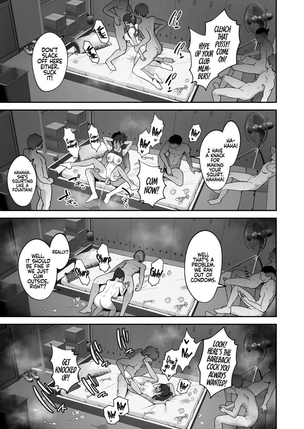 [Eat in (Toin)] Rikujoubu Buchou, Yankee-tachi ni Otosareru | The Captain of the Track and Field Club Surrenders to a Bunch of Delinquents [English] [Coffedrug] [Decensored] [Digital] - Page 32