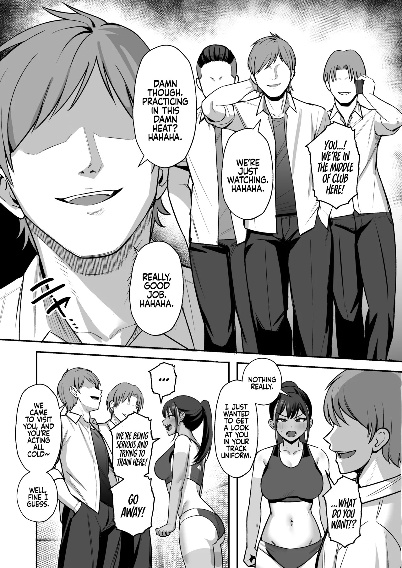 [Eat in (Toin)] Rikujoubu Buchou, Yankee-tachi ni Otosareru | The Captain of the Track and Field Club Surrenders to a Bunch of Delinquents [English] [Coffedrug] [Decensored] [Digital] - Page 5