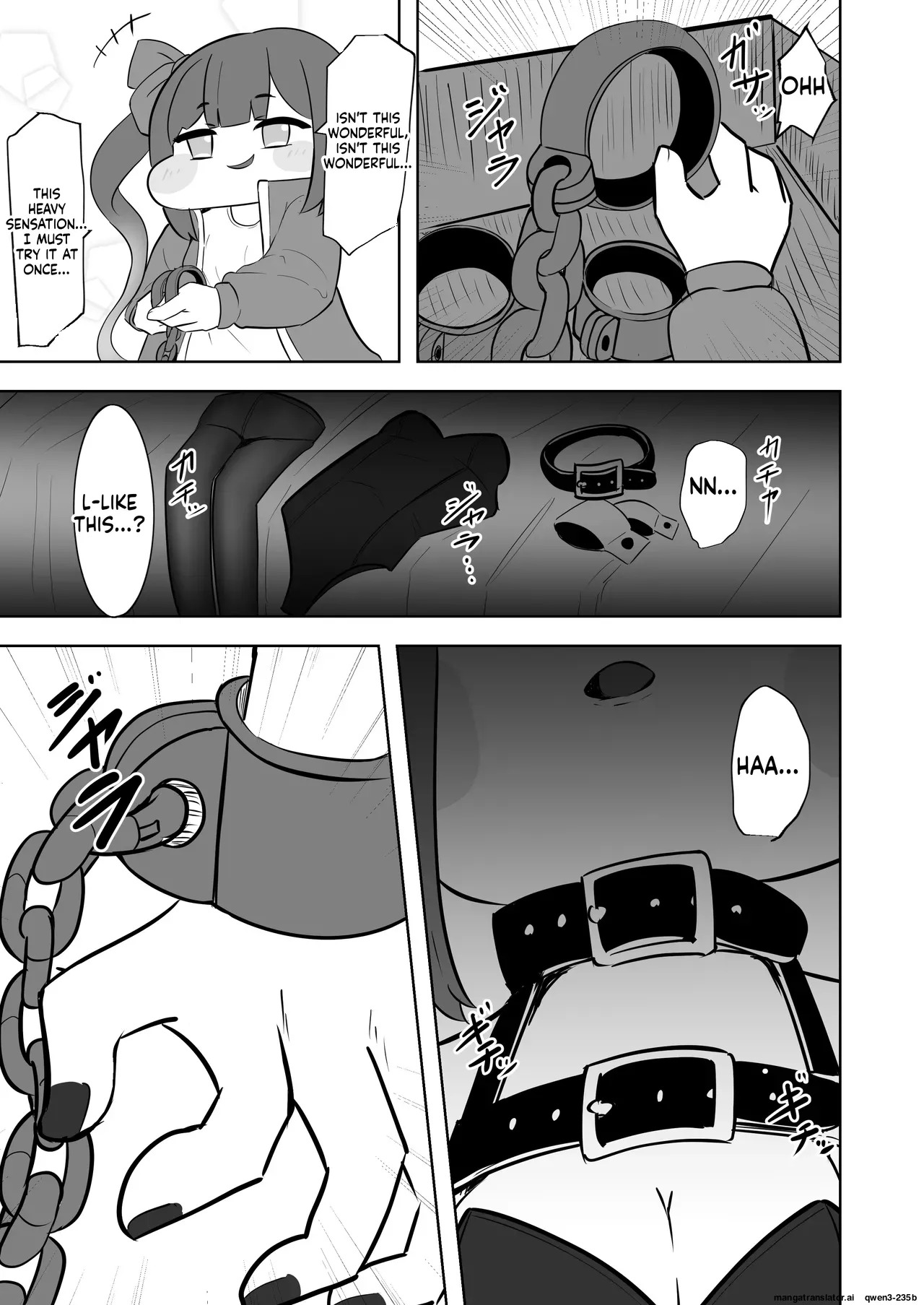 [Hametsuyasan (Icoicoikoi)] ​Kinki no kusari ni tsungareshi ware, shin-en ni te shuuen no dokushou wo suru ohanashi ~Jibaku kousoku onanii wo shiteitara dondon kairaku no numa ni hamatte shimatta~ (Trickcal: Chibi Go) [Digital] (SCANMTL) - Page 4
