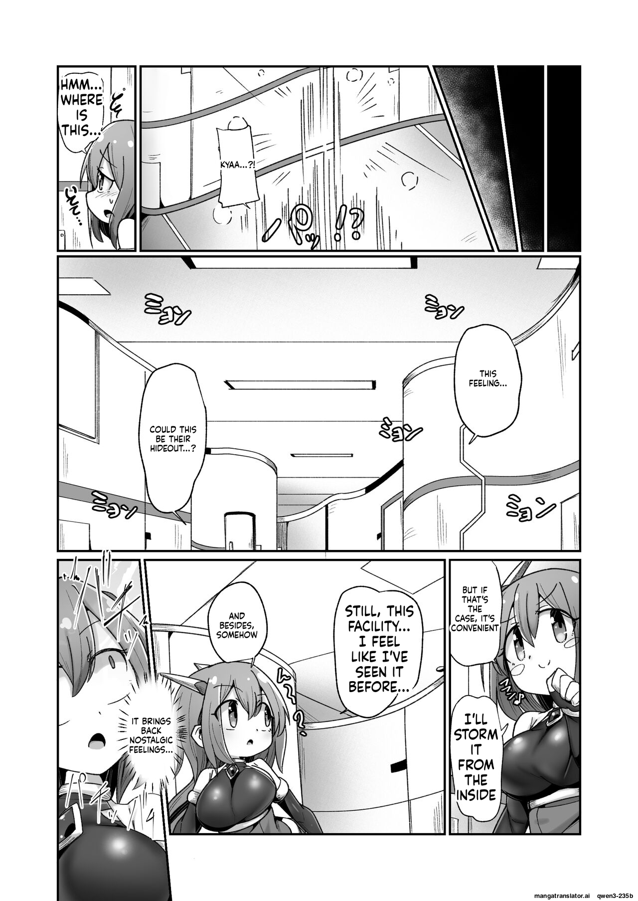 [Echie Kokufuku Aka (Monota)] Maryoku Tank Choukyou sareta Koto mo Sukkari Wasurete no Kono Ko to Teki Ajito ni Idonjau Onna Hero-chan [English] [SCANMTL] - Page 10