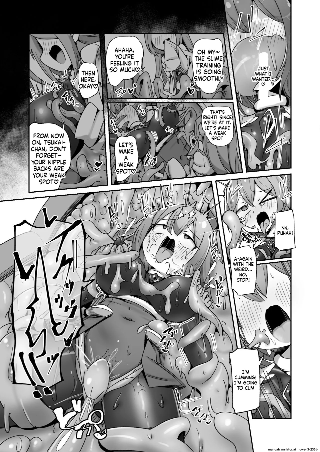 [Echie Kokufuku Aka (Monota)] Maryoku Tank Choukyou sareta Koto mo Sukkari Wasurete no Kono Ko to Teki Ajito ni Idonjau Onna Hero-chan [English] [SCANMTL] - Page 26