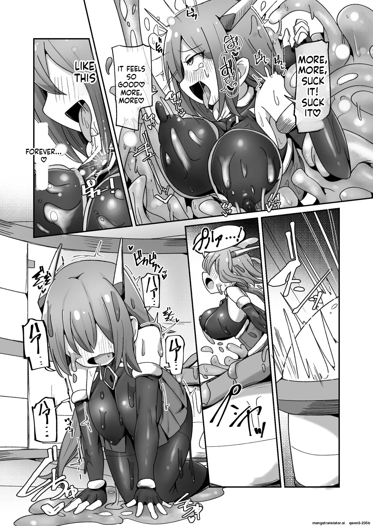 [Echie Kokufuku Aka (Monota)] Maryoku Tank Choukyou sareta Koto mo Sukkari Wasurete no Kono Ko to Teki Ajito ni Idonjau Onna Hero-chan [English] [SCANMTL] - Page 28