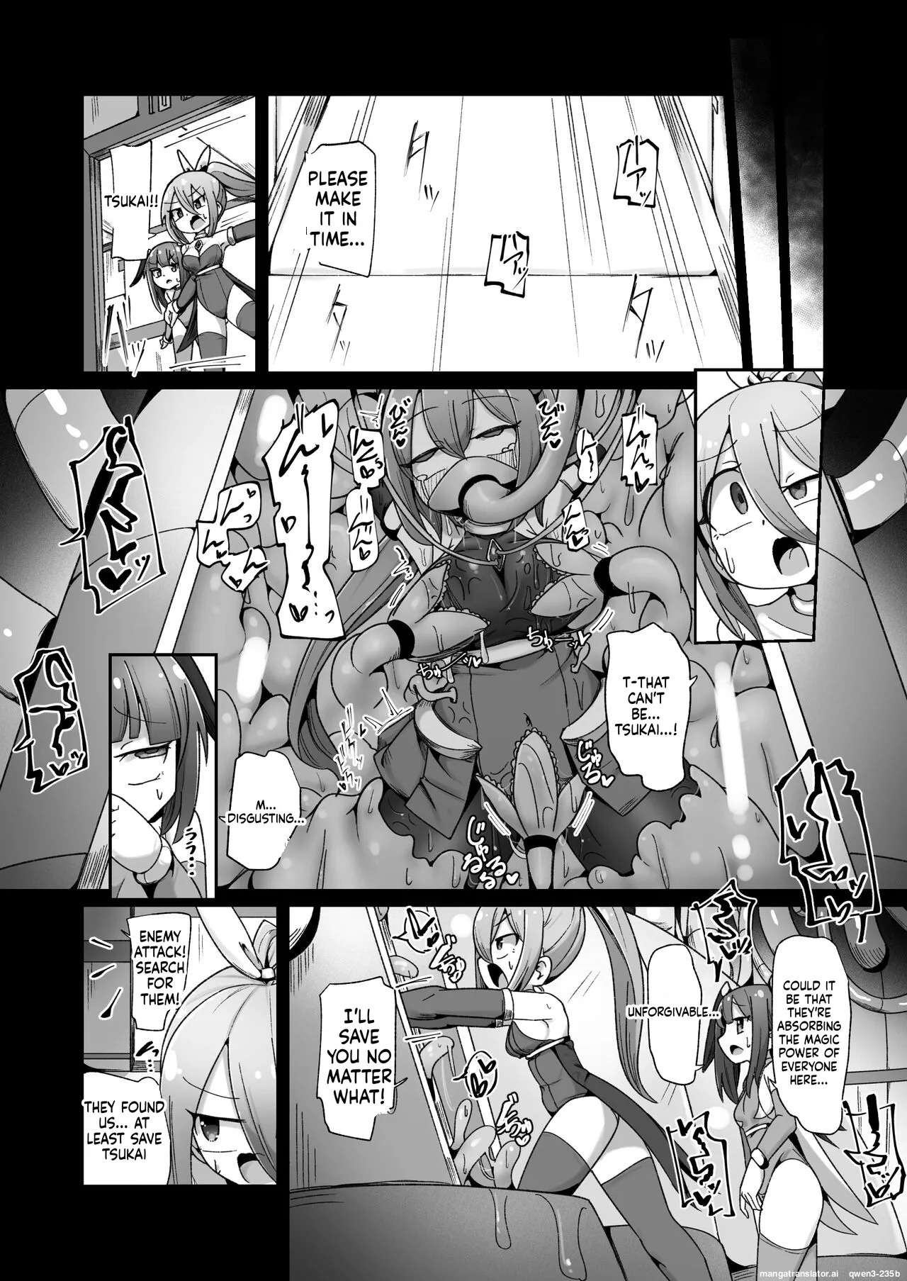 [Echie Kokufuku Aka (Monota)] Maryoku Tank Choukyou sareta Koto mo Sukkari Wasurete no Kono Ko to Teki Ajito ni Idonjau Onna Hero-chan [English] [SCANMTL] - Page 31