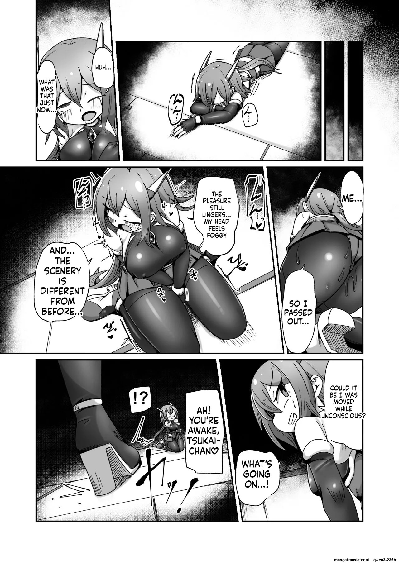 [Echie Kokufuku Aka (Monota)] Maryoku Tank Choukyou sareta Koto mo Sukkari Wasurete no Kono Ko to Teki Ajito ni Idonjau Onna Hero-chan [English] [SCANMTL] - Page 33