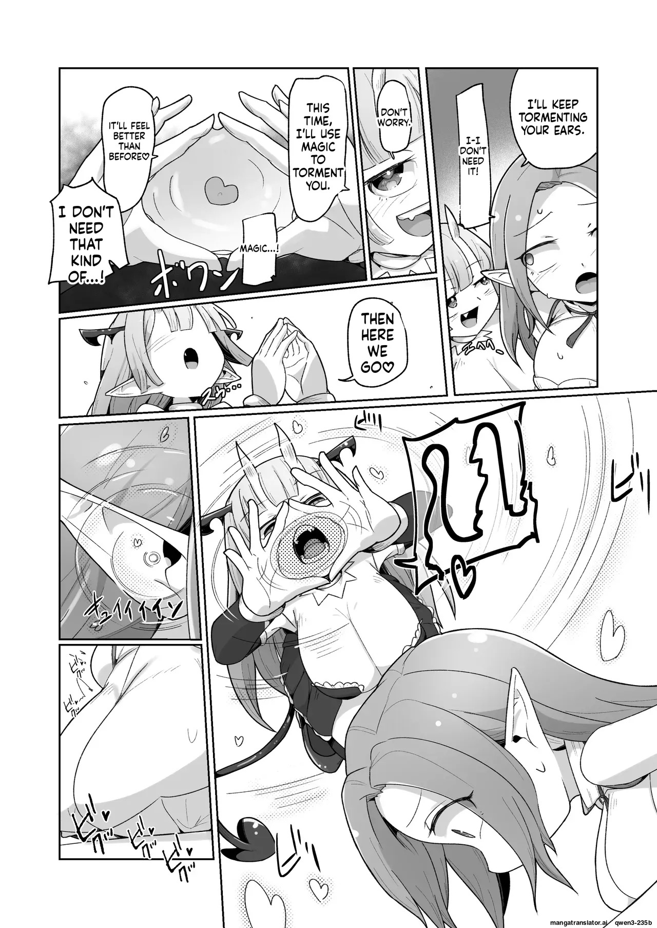 [Echie Kokufuku Aka (Monota)] Haiboku Show Colosseum 1 Kaisenme Tsuyo Tsuyo Majutsushi-chan VS Shintai Kaihatsu ga Tokuina Shou Akuma Succubus-chan (SCANMTL) - Page 28