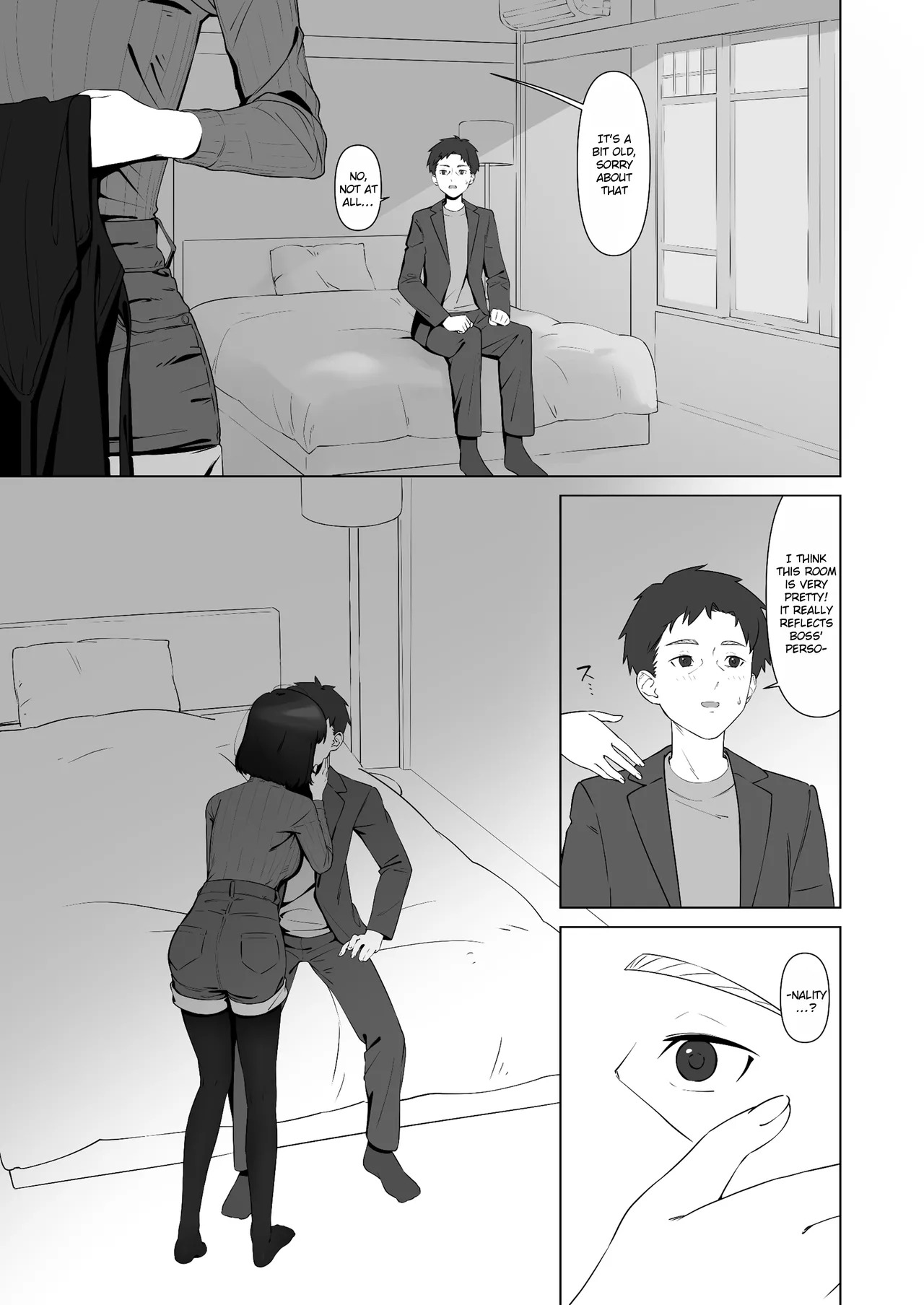 [Shiruo Gumi (Yugudora Shiruo)] My first sexual experience was with the boss of the cafe I’d been going to for 16 years [English] [Rei Scans] - Page 15