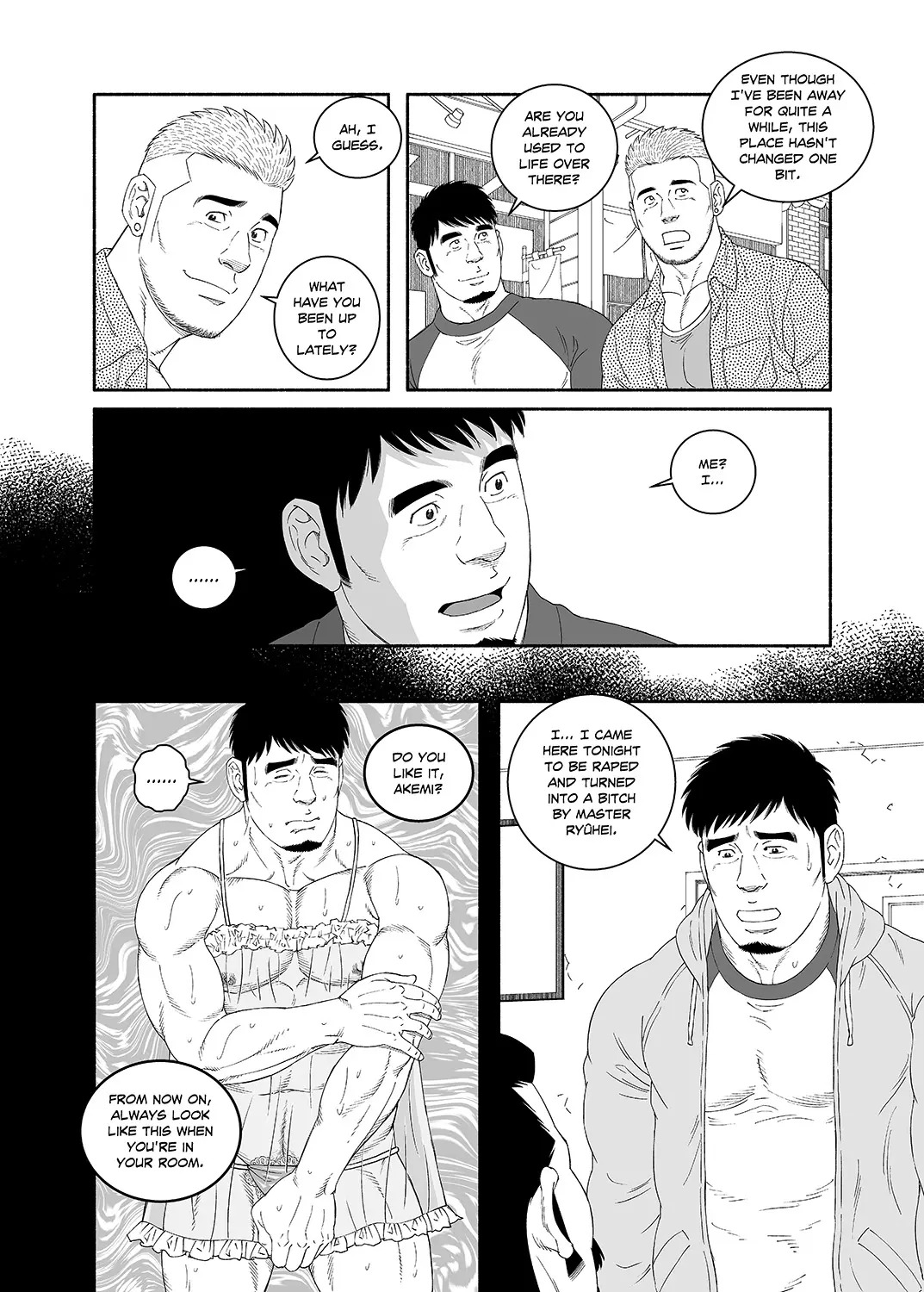 [Tagame Gengoroh] COCKSUCKER I Got Turned into My Best Friend’s Father’s Bitch (Part 1-3) [Eng] - Page 2