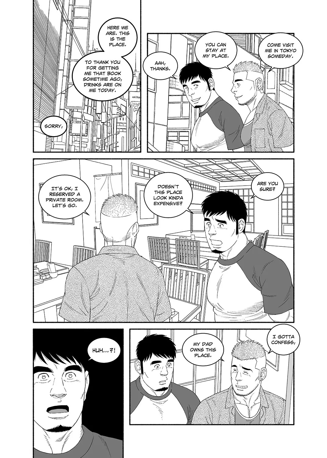 [Tagame Gengoroh] COCKSUCKER I Got Turned into My Best Friend’s Father’s Bitch (Part 1-3) [Eng] - Page 4