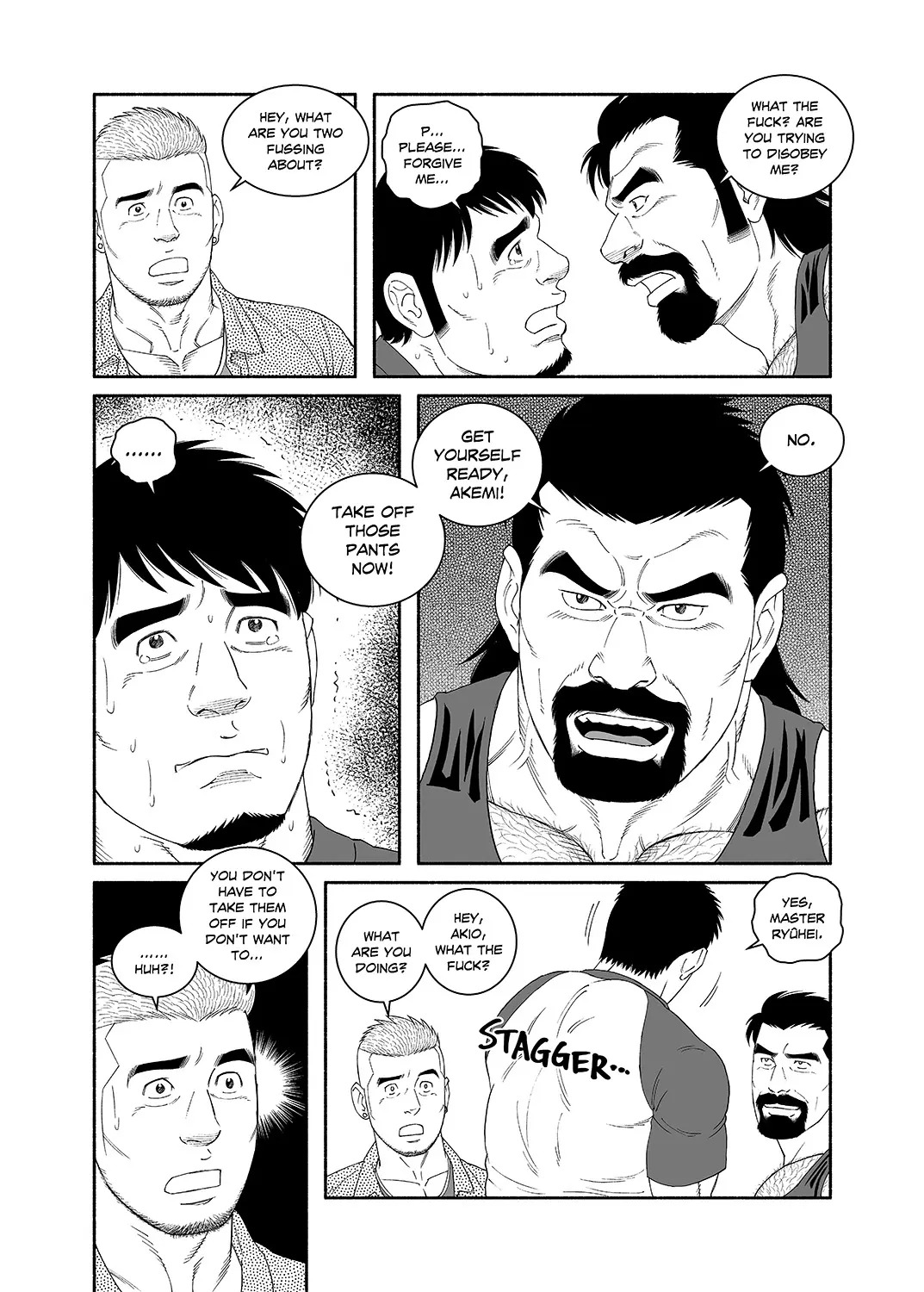 [Tagame Gengoroh] COCKSUCKER I Got Turned into My Best Friend’s Father’s Bitch (Part 1-3) [Eng] - Page 8