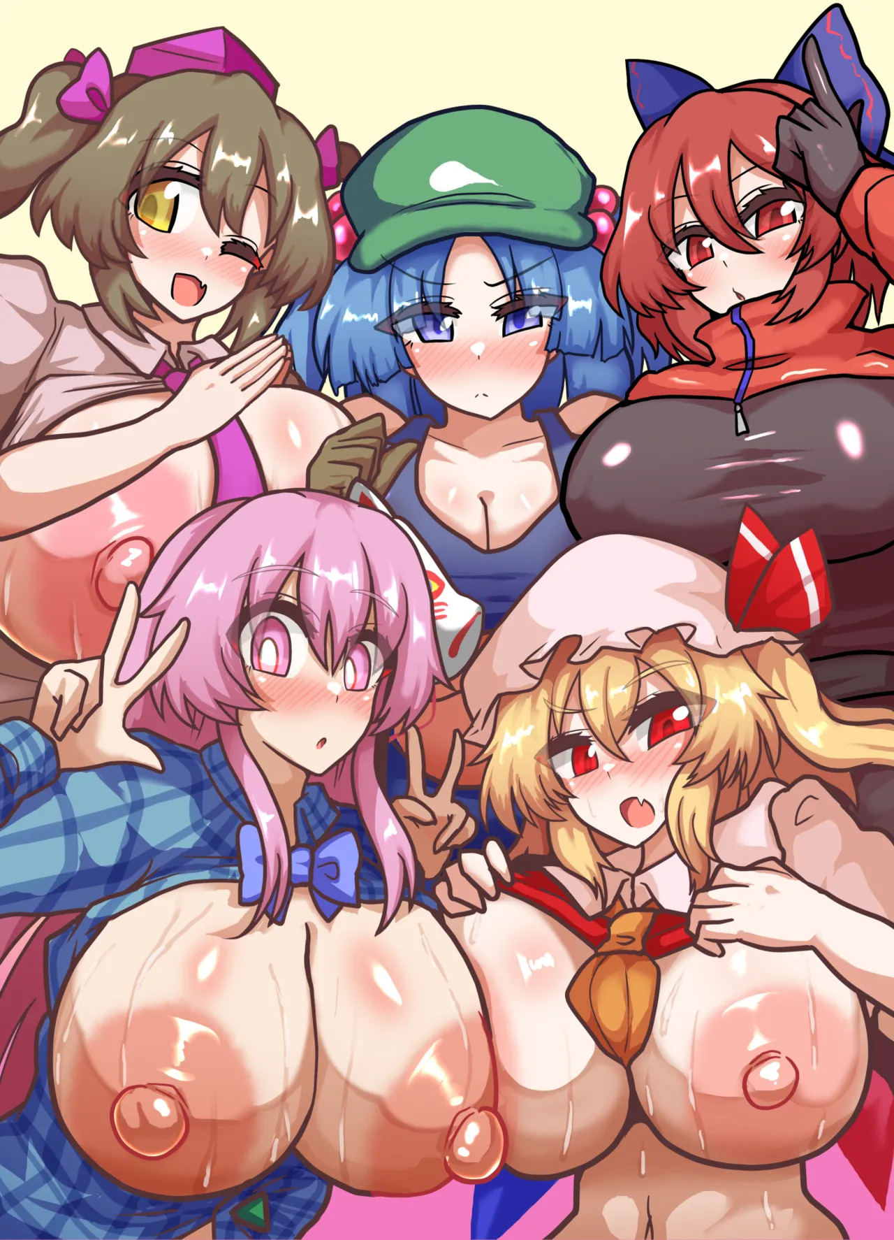 [Zensuu Hakai Kensa (Black)] An all-character lewd Gensokyo bundle (Touhou Project) [Digital] - Page 2