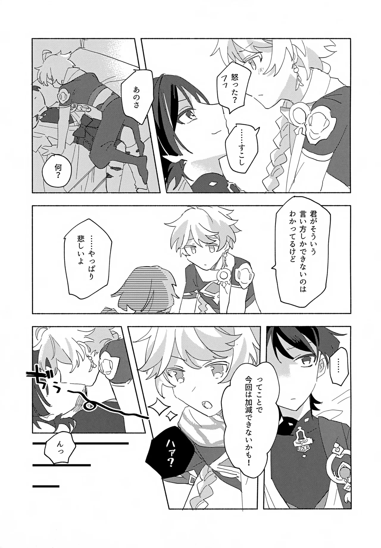 (Chou Kami no Eichi 2023) [shabon (Awadachi Yutaka)] 8Hours (Genshin Impact) - Page 8