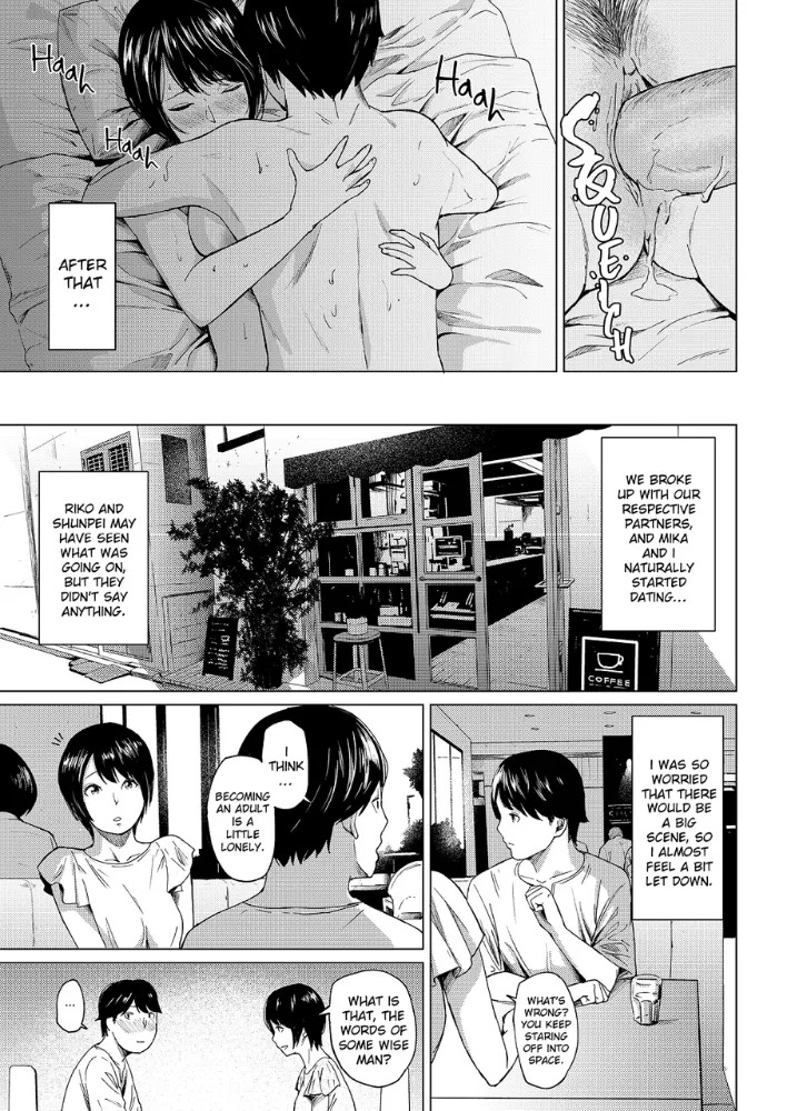 [Urasujibeya (Urasuji Samurai)] Uwaki to honki | Faithful and Unfaithful [English] [Decensored] [Digital] - Page 40