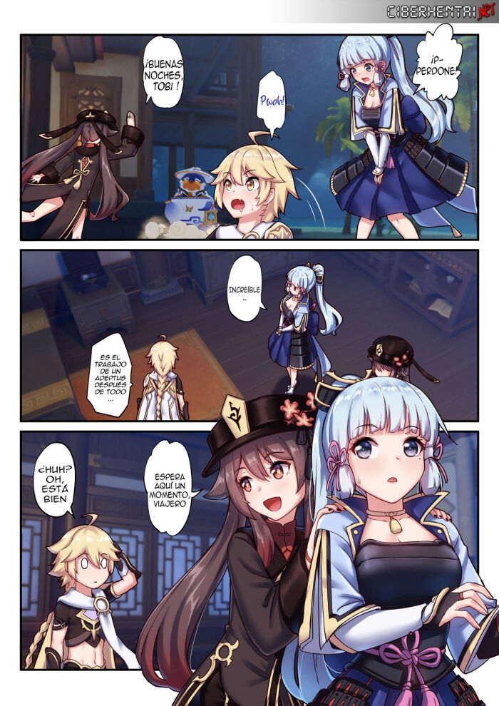 The Traveler's Wives Hu tao & Kamisato Ayaka (Genshin Impact