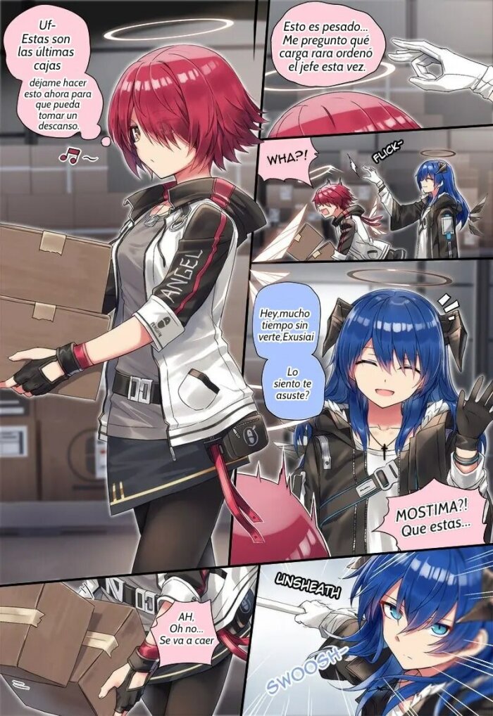 Mostima x Exusiai x Texas   - 3Hentai