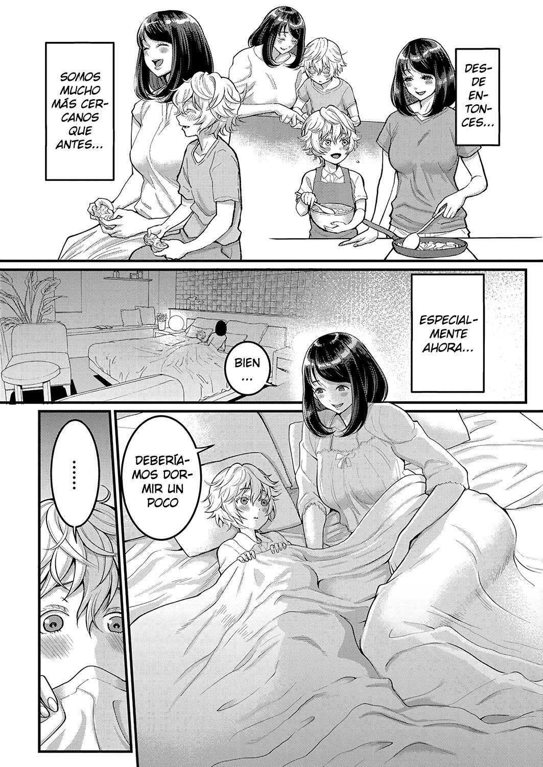 madre e hijo